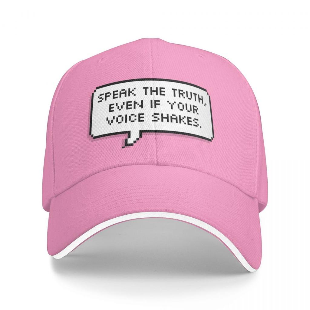 Speak the truth even if your voice shakes Baseball Cap Sports  Icon Golf Women Mens