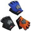 Lightweight Non-slip Half Finger Cycling Gloves In Red Yellow Blue And Black Colors