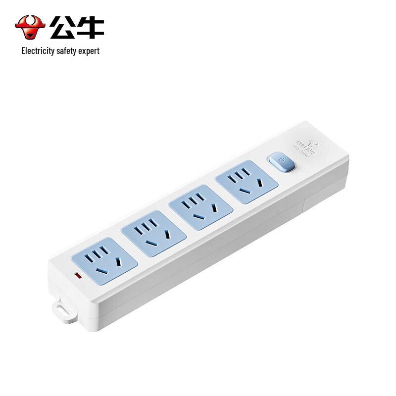 BULL 4-Outlet Power Strip