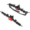 RC Car Front Rear Straight Complete Axle with 2pcs Metal Drive Shafts for Axial SCX10 II 90046 90047 1 10 RC Crawler