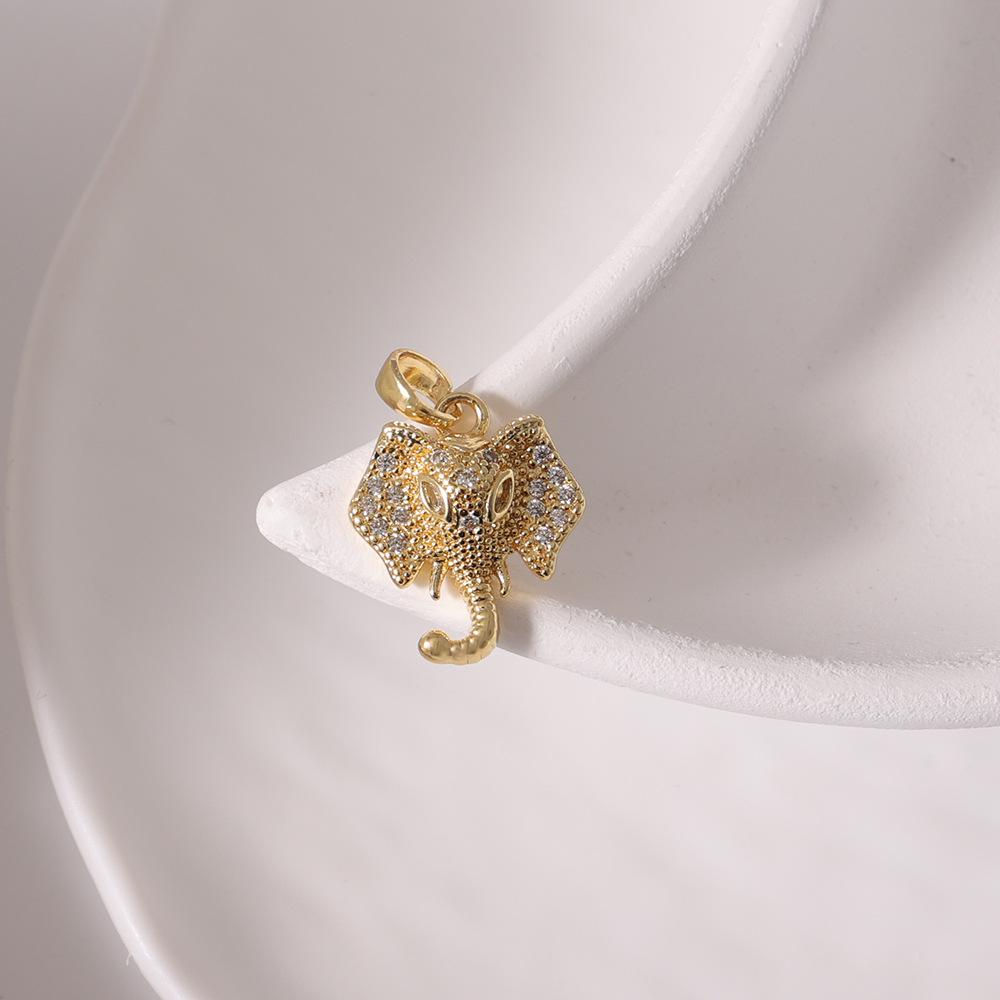 European Elephant Diamond Pendant 2026 - New Luxury Style Women's Animal-Shaped Accessory