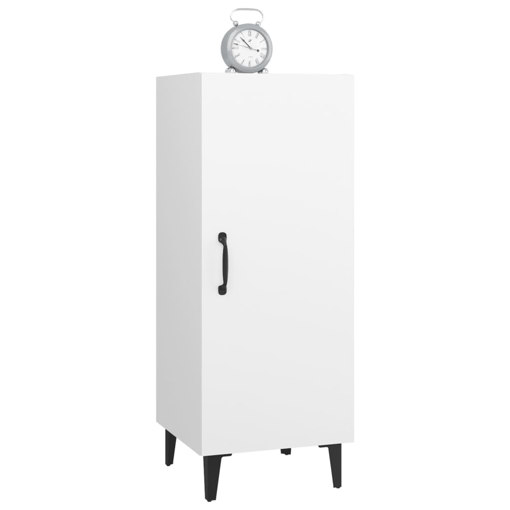 Sideboard White 34.5 X 34 X 90 Cm Particleboard