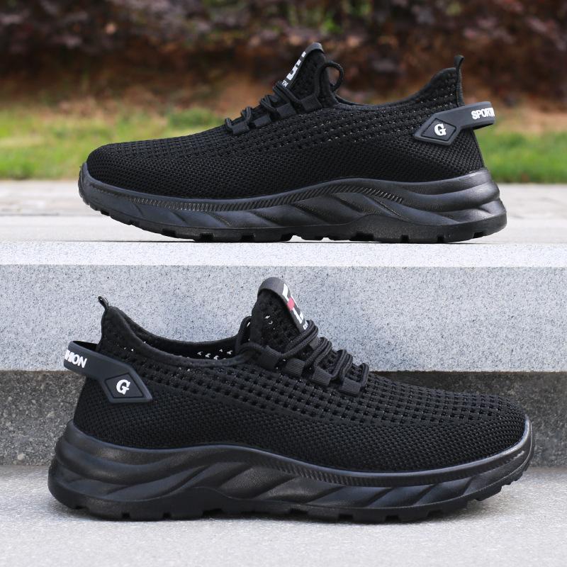 Summer Mesh Breathable Casual Shoes Are Fashionable, Comfortable and Lightweight Men's Sports Shoes Men's Single Shoes