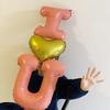 1 STÜCK Herz Hochzeit Valentinstag Ich liebe Dich Aluminiumfolie Heliumballon Verlobungszeremonie Partydekoration Jubiläumsballons