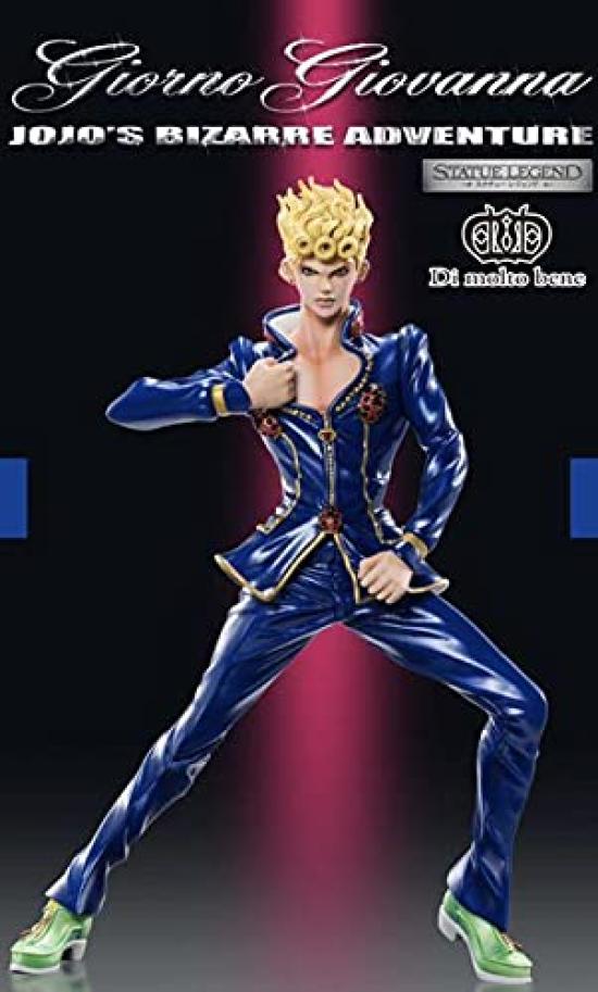 

Фигурка странного приключения Статуя Легенда Джорно Джованна JoJo s синий