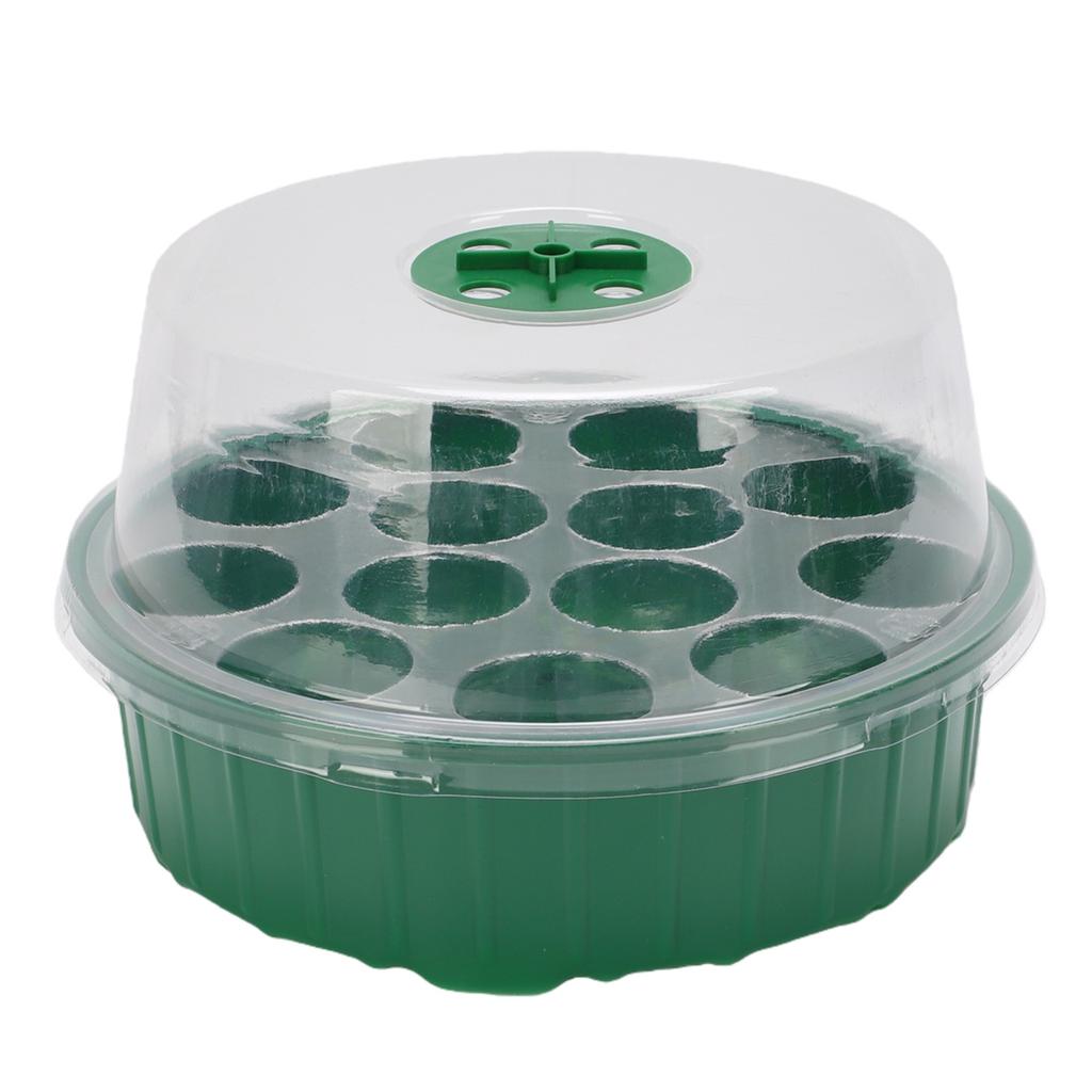 Plant Germination Tray Kit 13 Independent Cells Plant Starter Tray for Vegetable Flower Indoor Gardening