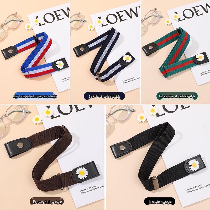 Damen Elastischer Taillen-Cinching-Gürtel - Unsichtbarer Ledergürtel für Jeans, Verstellbar für große bis kleine Taille.