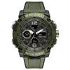 Men's Waterproof Luminous Running Alarm Clock Watch