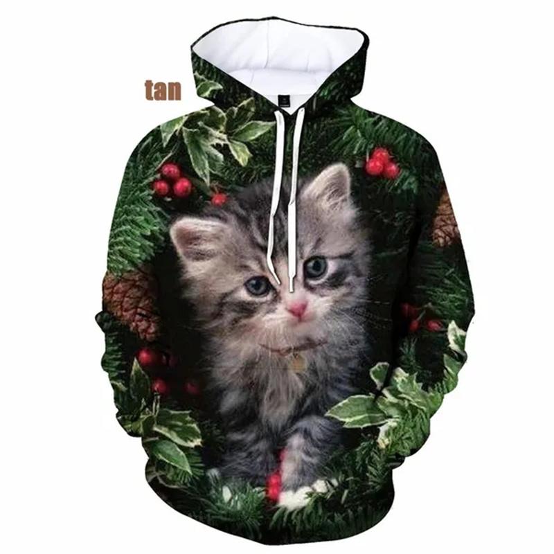 

Толстовки с принтом 3D Санта-Клауса, веселая рождественская елка, снеговик, графические пуловеры, модные детские подарки, толстовки с капюшоном, женские толстовки L