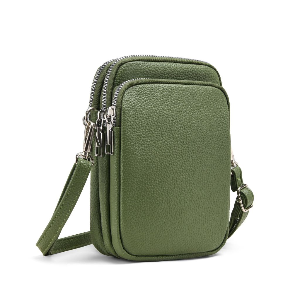 IELGY Ladies Messenger Bag Soft Leather Phone Bag