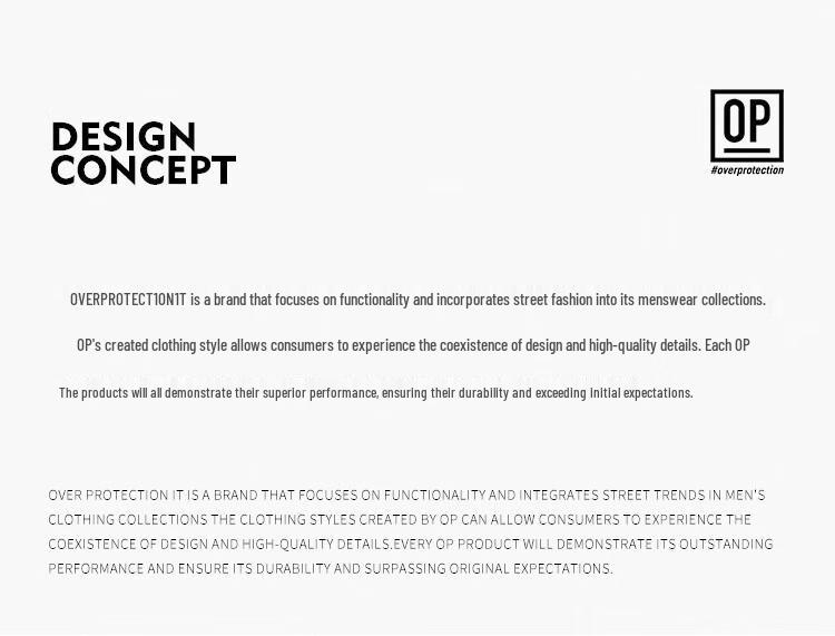 OVERPROTECTION Men's Casual Cargo Jogger Pants