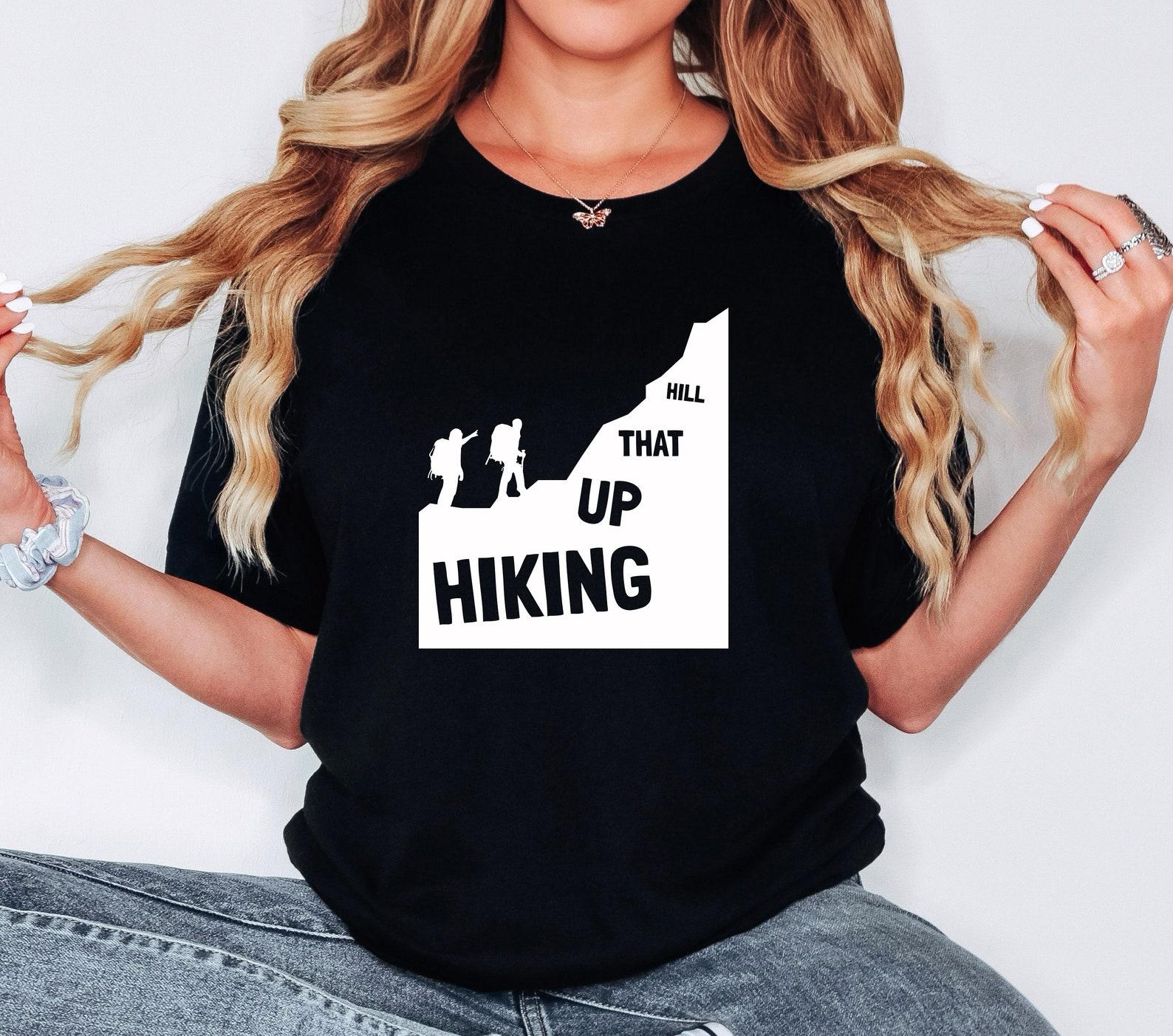 Hiking Up That Hill Tee: Mountain Adventure Apparel 2XL