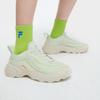 FILA Fusion Ray 4 Fashion Casual Low-Top Lifestyle Shoes Women sneaker White Green T12W421107FWW