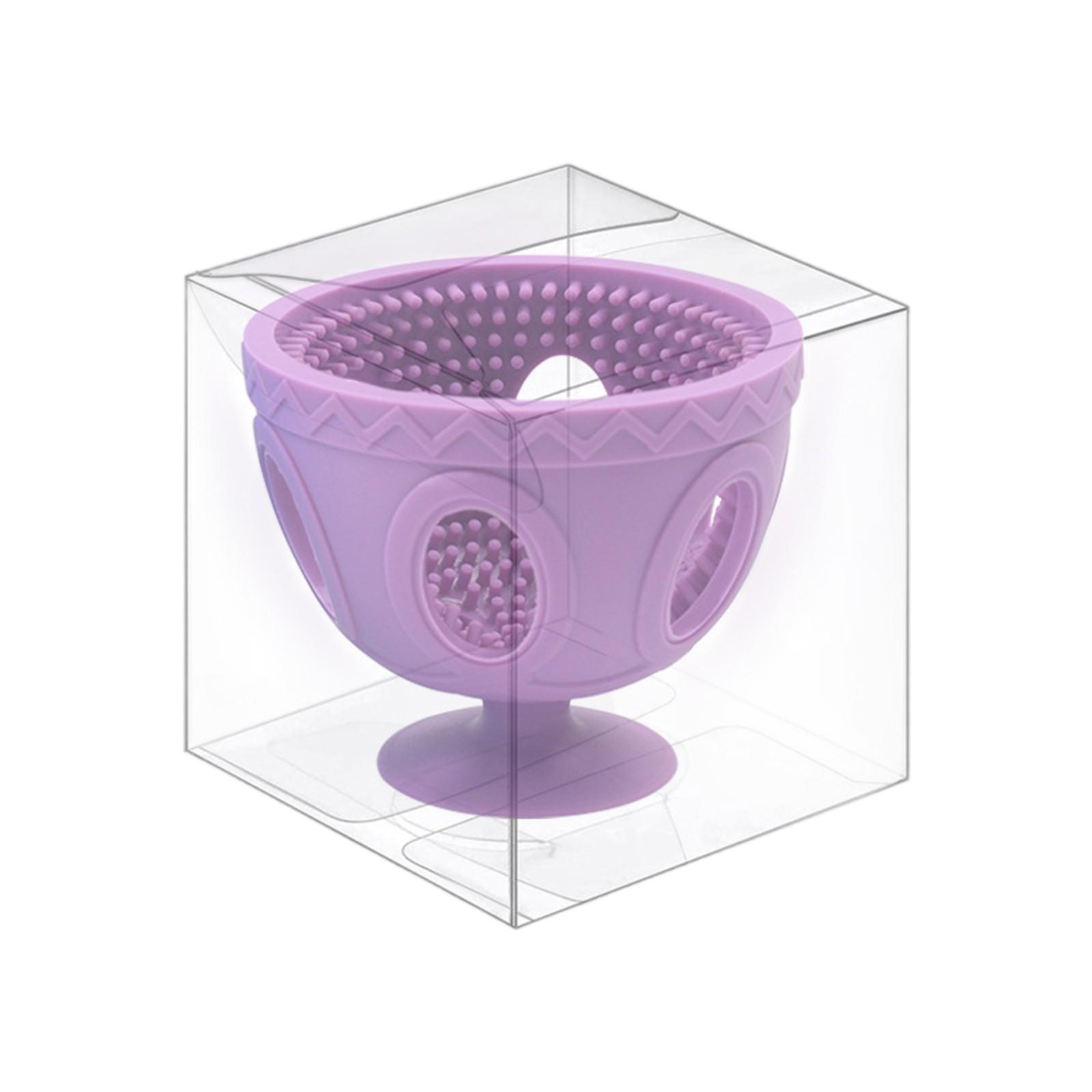 

Силіконова щітка для яєць, обертова мийка для яєць One Size фіолетовий