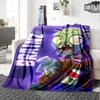 Plants Vs. Zombies Blanket Ultra-Soft Perfect for Sofa Bed Bedding Four Seasons Multipurpose Playful Design Suitable for Gifting Relatives and Friends