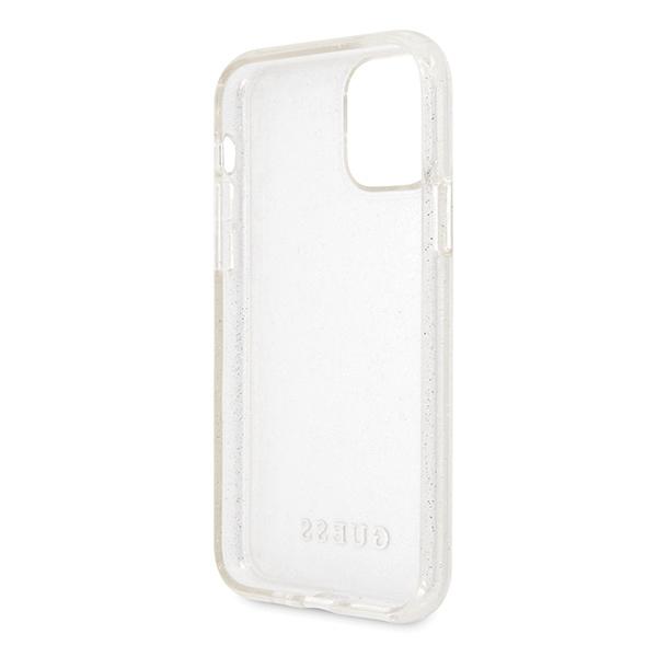 Guess Guhcn65Pcglsi Iphone 11 Pro Maxsrebrny/Silver Hard Case Glitter
