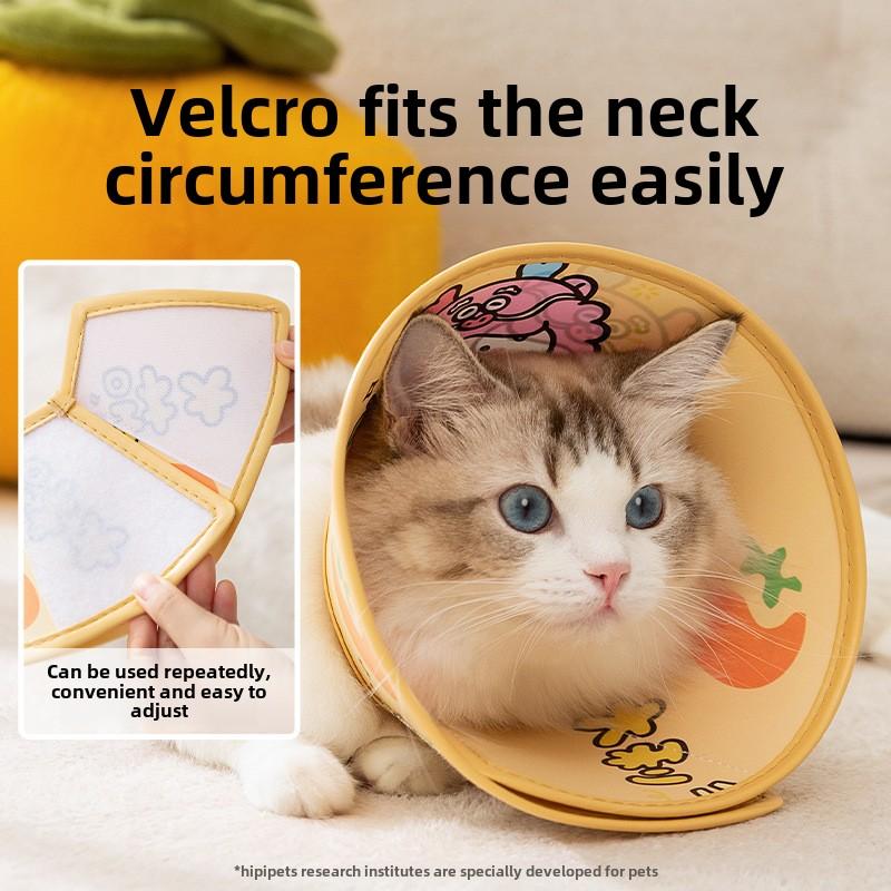 Good Luck for Cats, Auspicious Words for Pets, Elizabeth Rings, Dog Bite-proof Headgear, Waterproof Neck Rings, Pet Products.