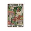 Vintage Posters Metal Plate Wall Decor Art Tin Signs Painting Shabby Plaque for Man Cave Bar Club Decoration Artwork