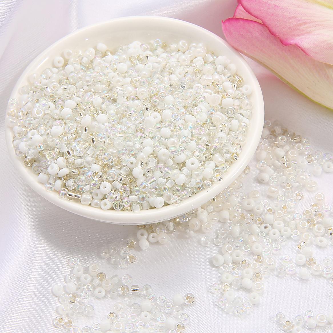 

1000 шт., 3 мм, очаровательные чешские стеклянные бусины-разделители, сделай сам, браслет, ожерелье, аксессуары для изготовления ювелирных изделий 3mm 1000pcs