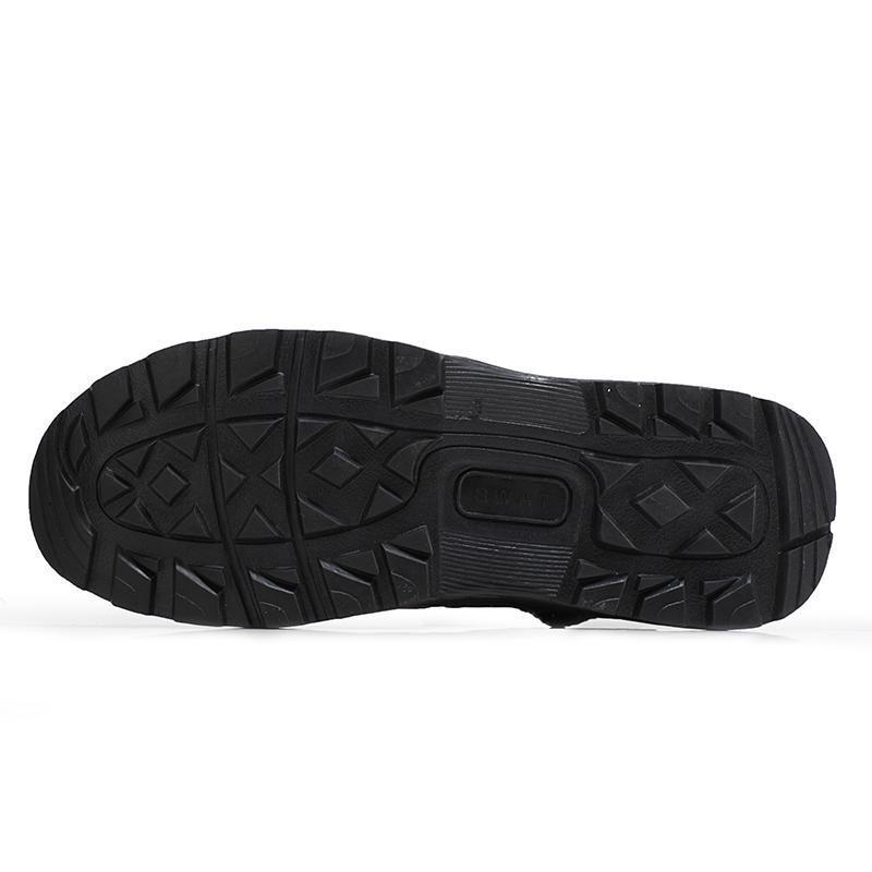 Men's Motorcycle Boots High-quality Cowhide Plush Tactical Boots Flying Desert Boots Hiking Shoes Outdoor Sports and Hun
