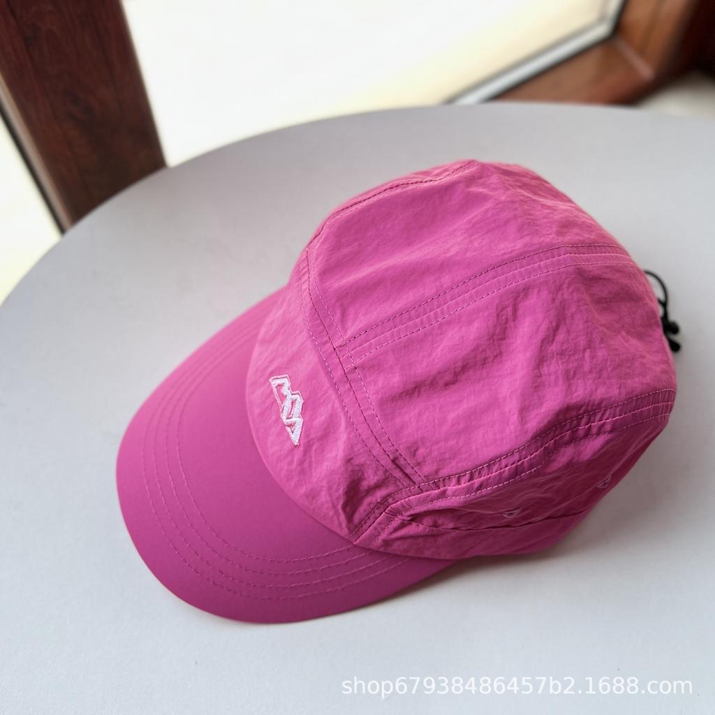 Color matching quick-drying cap women's summer sunscreen breathable thin personalized versatile casual sunshade outdoor sports retro