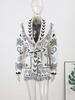 Women's Tassel V-neck Sweater Cardigan Ladies' Ethnic Style Sweater Jacket Ladies' Warm Waist Knitted Sweater Autumn and Winter