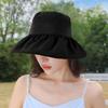 New Bucket Hat Women's Summer Sun Hat Elegant Fashion Sun Hat Outdoor Travel Beach Hat Bow