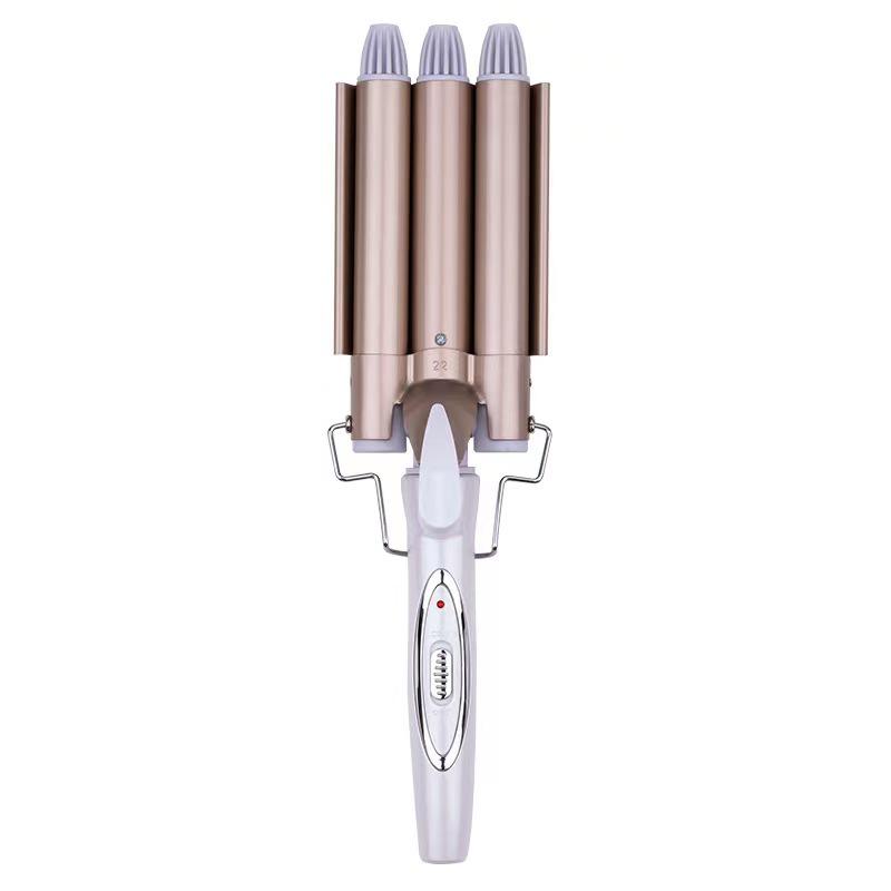 Triple-Barrel Ceramic Curling Iron - Water Wave & Goddess Perm Styler