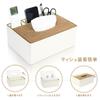 YMJOGGUE Tissue Remote Control Multifunctional Storage PU Tissue Box Control Desktop Storage with for Office and Home Use Case, Rack, Case, Leather,