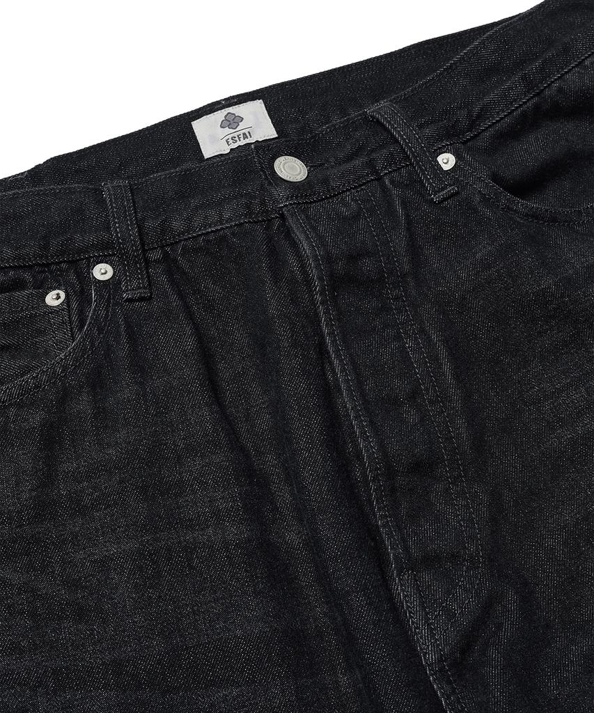 ESFAI Lot.E68 Denim Pants (Washed Black)
