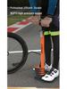 Jingding Universal Bicycle and Car Tire Inflator with Gauge