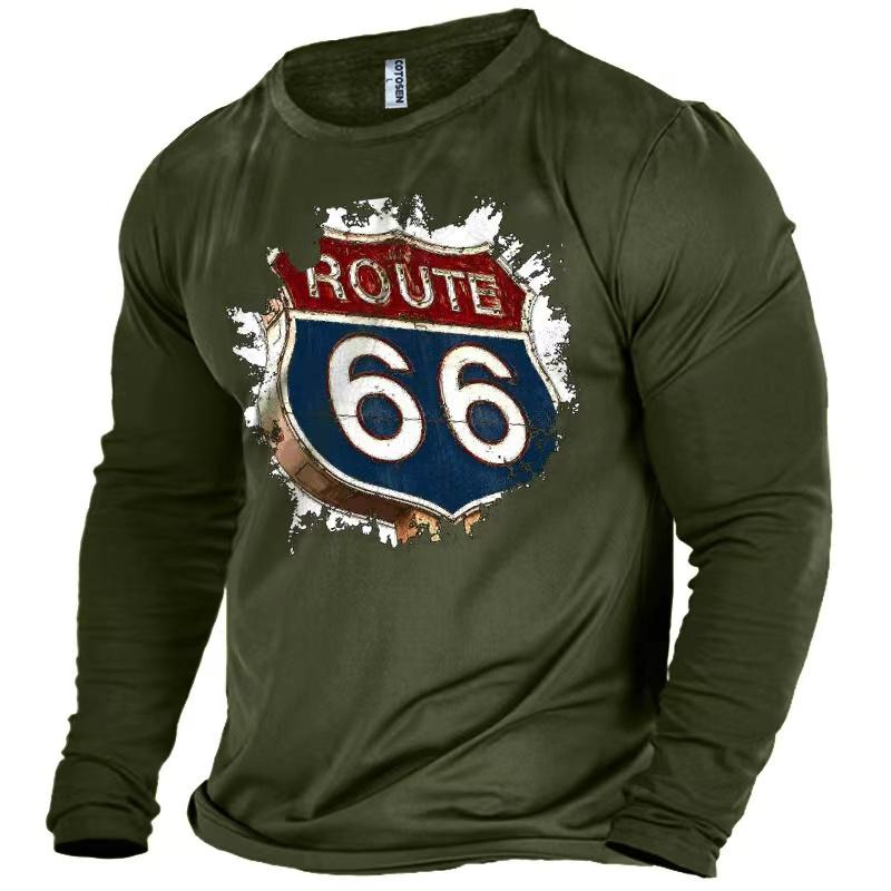 

Мужская трендовая футболка большого размера Outdoor Street, новая мужская футболка с цифровым принтом 66 2023 года.