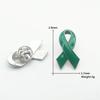 Promotional Red Ribbon Metal Badge for Breast Love Public Welfare Activity - Cross-border Brooch Pin Jewelry