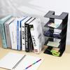 4pcs Acrylic File Organizer Acrylic File Holder Clear Files Sorter Purse Organizer Desk Files Organizers File Folder Organizers