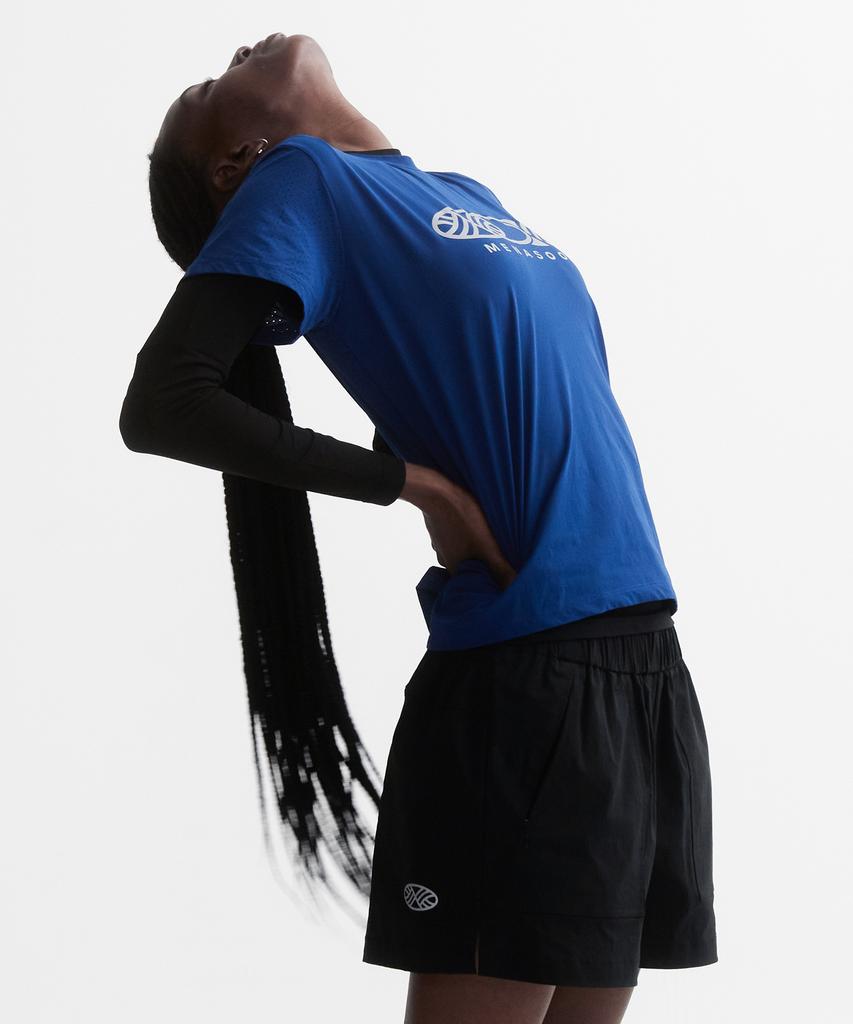 Minasu Venode Three Track Logo Active Tshirts_Blue (Basic Fit)