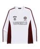 VANNWORKS Sporty Blockcore Long Sleeve Ver.1 (Vls0011) White/Wine