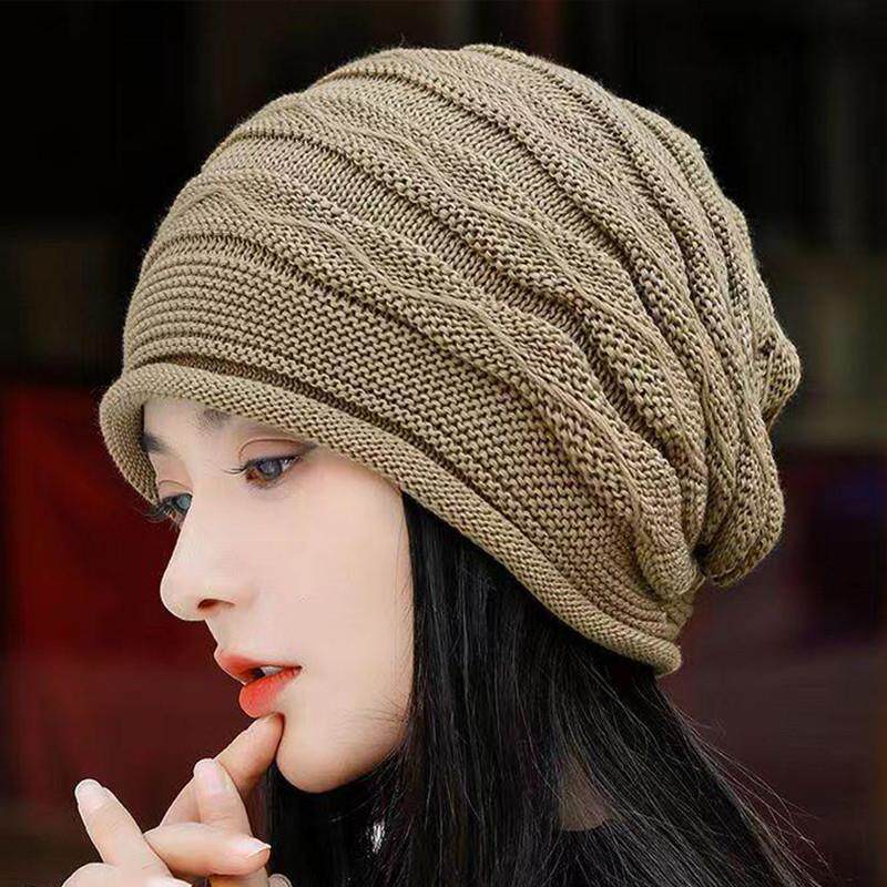 Women S Four Seasons Versatile Slouchy Beanie Hat Loose Fit No Head Size Limit
