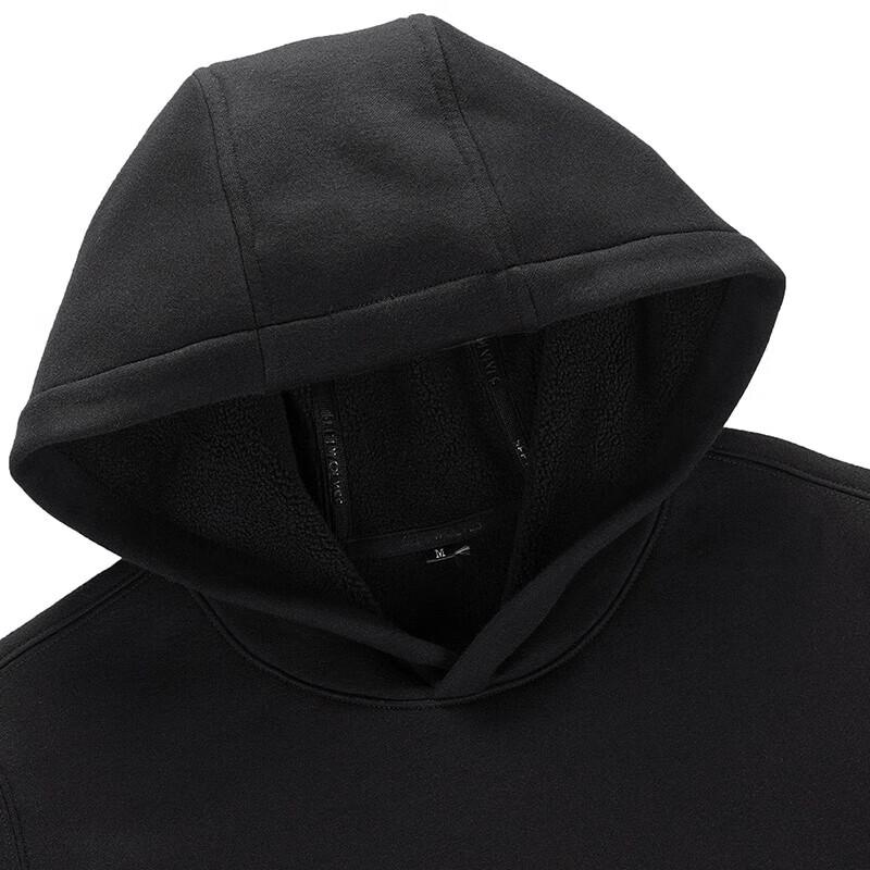 SEPTWOLVES Herren Fleecegefüttertes Kapuzensweatshirt