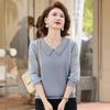 Hodo Mid-Aged Women's Casual Long-Sleeve Top