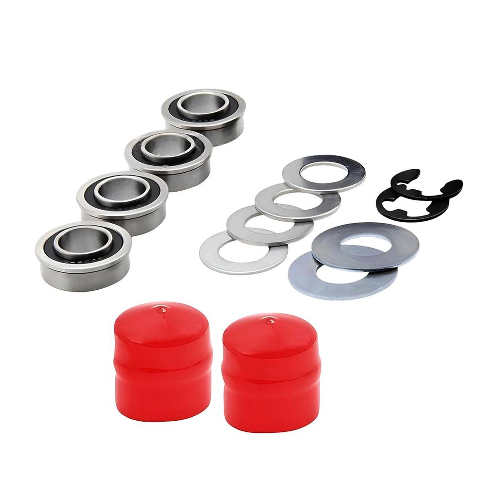 532009040 532104757 Red Front Wheel Bushing To Bearing Conversion Kit Fit For Craftsman LT1000 YS4500 YT3000 YTS4500 GT5000