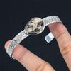 Easter Deal 925 Silver Turritella Agate Gemstone Anniversary Daughter New Bangle
