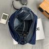 Frühling 2026 Neue Verpackung Große Kapazität Denim-Satchels Fauler Stil Canvas Damen-Schultertaschen Einfache Crossbody-Taschen Herren-Messenger