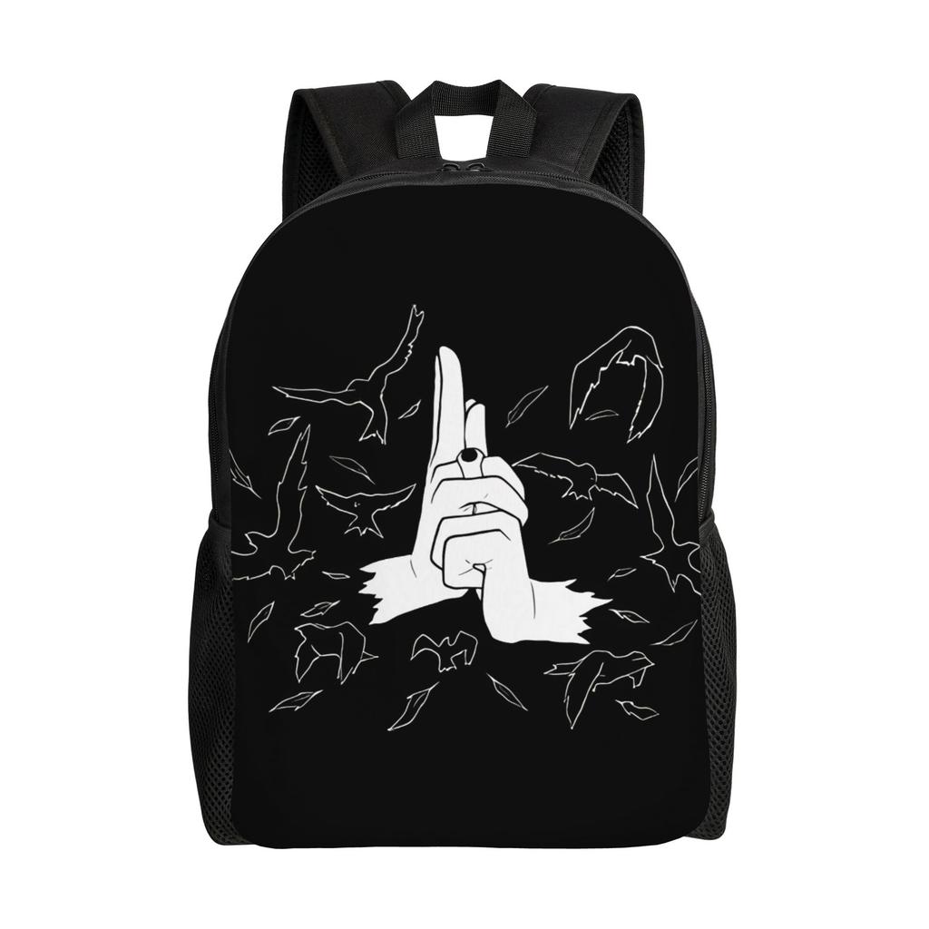 jJujutsu Kaisenn Illusion Hand Signs Backpack Sporty Fashionable Mochila Large Capacity Laptop Bag Back To School Season