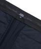 Musinsa Standard Carrot Hidden Banding Crop Slacks [Navy]