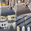 Long Thin Kitchen Mat Anti Slip Waterproof Oilproof Carpet Washable Kitchen Rugs Hallway Door Floor Mats Mall Entrance Doormat