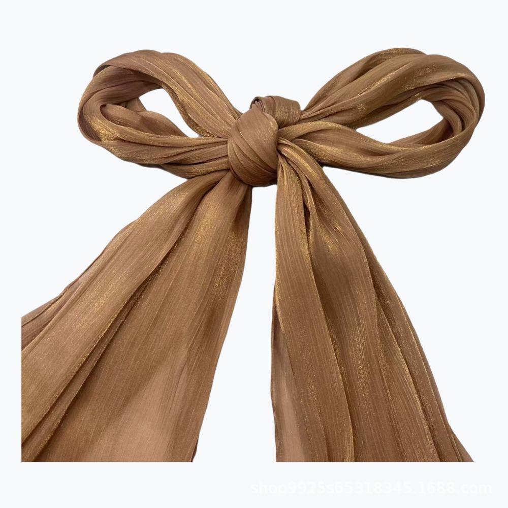 Fashion Luxury Chiffon Hijab Breathable Oversized Silk Scarf Elegant Headscarf Daily Wear