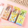 7PCS/Set Plastic Ruler Compasses Set Straight Ruler Set Square Stationery Ruler Set Propelling Pencil Drawing Tool Students