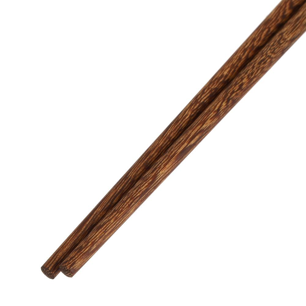 5Pair Wood Food Chopsticks Polished Edge Tableware Chopsticks Chopsticks Set  Travel Takeaway