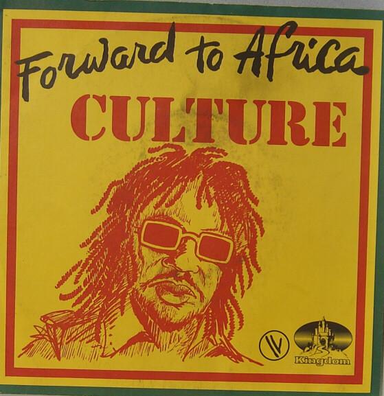 

7inch Record CULTURE Forward To Africa 101494 Kingdom Records 1981 France Reggae Ska Dub Used