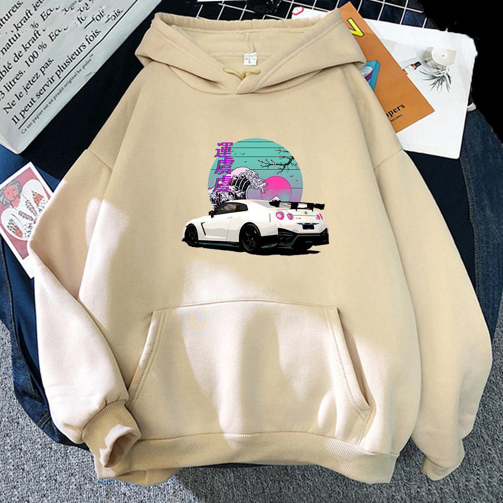 Initial D Hoodies Legend Car Print Sweatshirt  Unisex Wo Unisex Hoodie Streetwear Hip Hop Tops Anime Japanese Long Sleeve Hooded Clothes